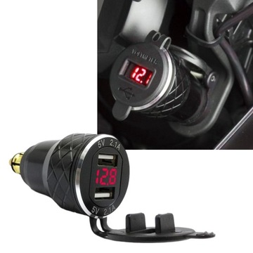 e ładowanie wskaźnik napięcia Adapter USB dla Mini