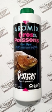 SENSAS AROMIX FISH MEAL GROS POISSONS 500ml (na ka