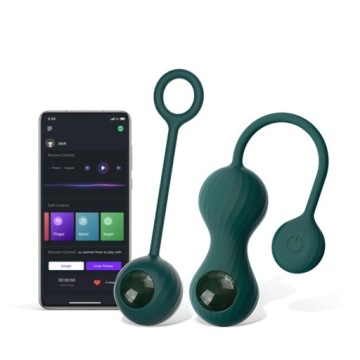 Magic Motion - Smart Vibrator Kegel Crystal Duo с набором грузов