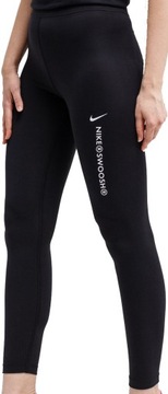 LEGGINSY NIKE HIGH RISK SWOOSH CZ8901010 r.XXS