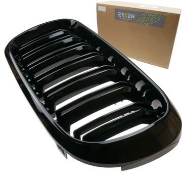 Решетка для почек, GLOSS BLACK BMW X5 F15 X6 F16, черный глянцевый