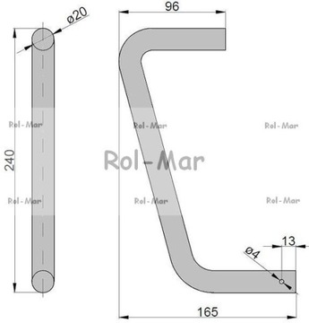 Подвеска для зернового лотка Bizon III