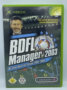 Gra BDFL Manager 2003 Microsoft Xbox