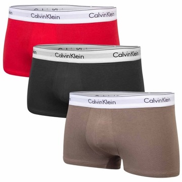 CALVIN KLEIN BOKSERKI MĘSKIE MAJTKI TRUNK 3PK rXL