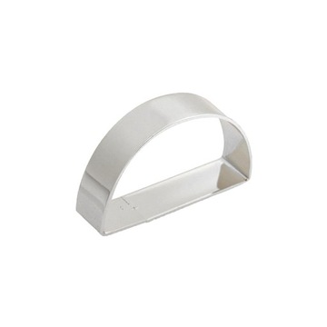 6 металлических колец для салфеток, пряжки для салфеток, декор для вечеринок, обедов, мероприятий, серебристый