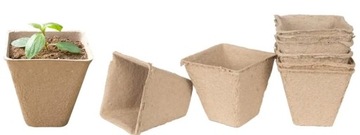 DONICZKI TORFOWE NA ROZSADY SADZONKI 6CM 20SZT