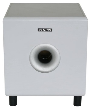Активный сабвуфер Fenton 8 дюймов 4 Ом Белый