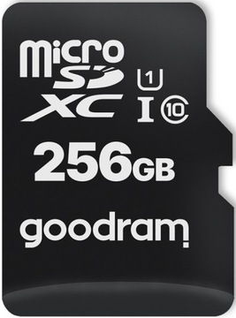 Karta pamięci microSD Goodram M1AA 256GB UHS I + Adapter
