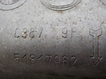 FIAT 500 ABARTH 17- ВЫХЛОП 1.4 ГЛУШИТЕЛЬ