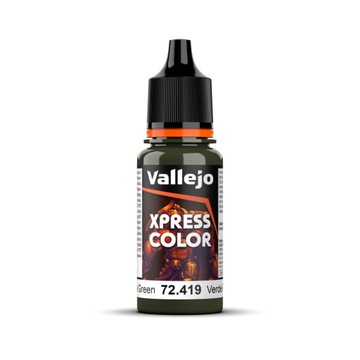 Vallejo 72.419 Xpress Plague Green 18ml Game Color