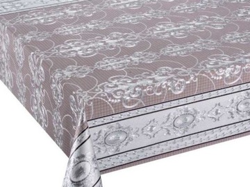 CERATA OBRUS ELEGANCKI METALICZNY NA METRY WYMIAR