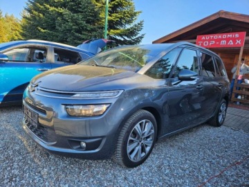 Citroen Grand C4 Picasso II Grand Picasso 1.6 BlueHDi 120KM 2015 Citroen C4 Grand Picasso Automat , Kamera, 7 osob 1.6 Diesel 120KM