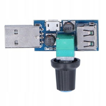 USB-РЕГУЛЯТОР ВЕНТИЛЯТОРА 2,5–8 В постоянного тока 5 Вт