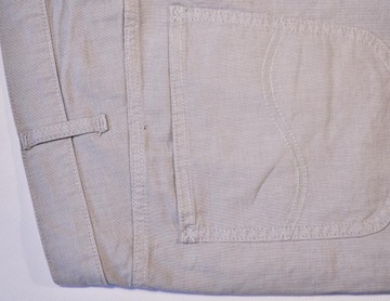 LEE spodnie SLIM beige straight DAREN ZIP W38 L34