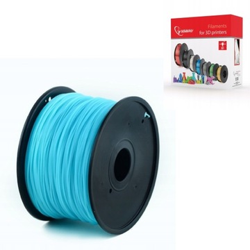 Filament do drukarki 3D PLA 1,75 mm 1kg Niebieski