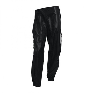 SPODNIE PRZECIWDESZCZOWE RAIN BIKETEC BLACK- 2XL