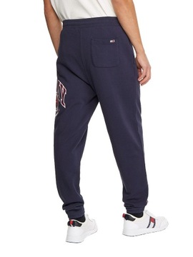 TOMMY HILFIGER MĘSKIE SPODNIE DRESOWE NAVY r. L