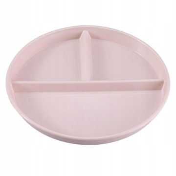 Разделенные тарелки, 3 многоразовых отделения.