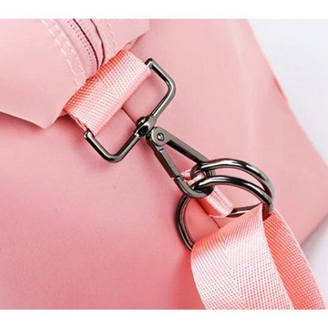 TORBA SPORTOWA Różowa SIŁOWNIĘ Podróżna Fitness