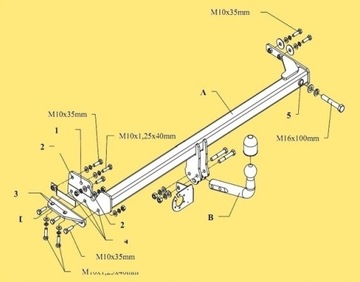 SLUPSK AUTO ZAŘÍZENÍ(HÁK) NISSAN PRIME P11 OD 1999 +SVAZEK