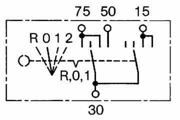 ВЫКЛЮЧАТЕЛЬ ЗАЖИГАНИЯ BOSCH ВЫКЛЮЧАТЕЛЬ ЗАЖИГАНИЯ 0 342 309 006 SH/ZAS 3/6 2 КЛЮЧА