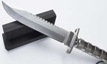 КАМЕННАЯ, БЫЛЬНАЯ, ДВУХСТОРОННЯЯ ТОЧИЛКА ДЛЯ НОЖЕЙ, СПРИНТЕРОВ