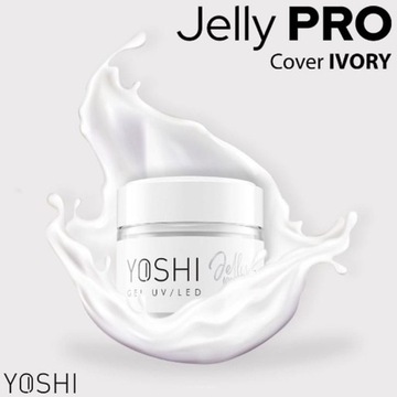 Гель Jelly Pro 50мл YOSHI 004 Cover Ivory UV GEL