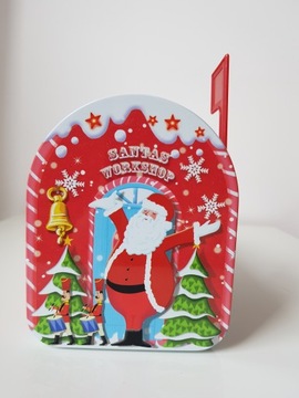 Skrzynka Pocztowa Metalowa Boże Narodzenie Prezent