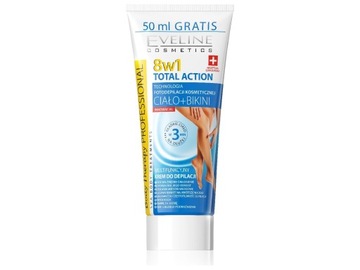 EVELINE Total Action Multifunkcyjny krem do depilacji 8w1 200 ml
