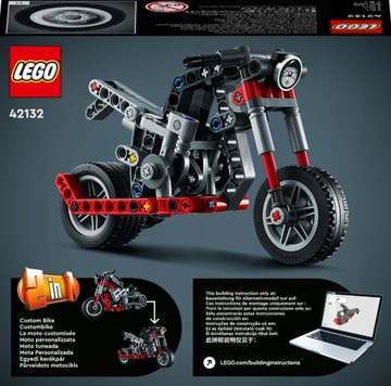 КОМПЛЕКТ МОТОБЛОКОВ LEGO TECHNIC Мотоцикл 2В1