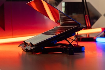 ПОДСТАВКА ОХЛАЖДАЮЩАЯ ПОДСТАВКА НОУТБУК USB-концентратор со светодиодной подсветкой