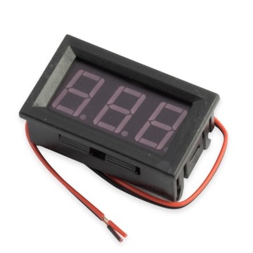Светодиодный вольтметр переменного тока 0,56 дюйма, синий