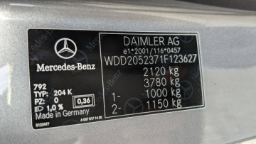 Mercedes Klasa C W205 Kombi 200 BlueTEC 136KM 2015 Mercedes C 200 1.6CDi 136PS OPŁACONY Bezwypadkowy, zdjęcie 21