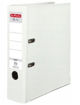 SEGREGATOR A4/80 MM PP HERLITZ BIAŁY