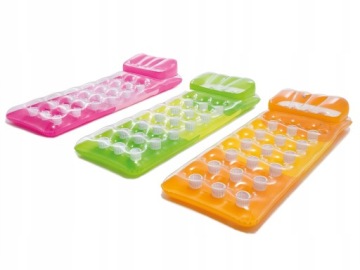 НАДУВНОЙ МАТРАС ДЛЯ БАССЕЙНА ДЛЯ ПЛЯЖА INTEX 58890 ОРАНЖЕВЫЙ