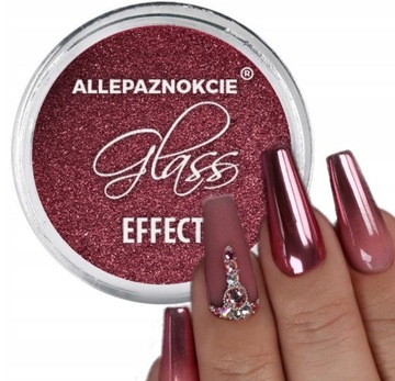 PYŁEK DO PAZNOKCI GLASS MIRROR EFEKT LUSTRA 04