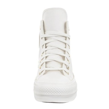 Buty Trampki za Kostkę Converse CTAS Lift Hi Vintage White Białe