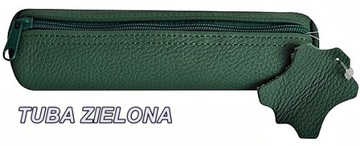 КРУГЛЫЙ КОЖАНЫЙ ЧЕХОЛ ДЛЯ КАРАНДА, НАТУРАЛЬНАЯ КОЖА 100%