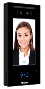 Wideodomofon Akuvox E16C IP SIP VoIP NFC PoE twarz