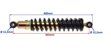 Amortyzator tylny Quad ATV 250 BASHAN BS250S-5
