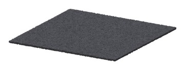Podkładka izolująca SBR gumowa 22x22 cm 3 mm pod wsporniki tarasowe