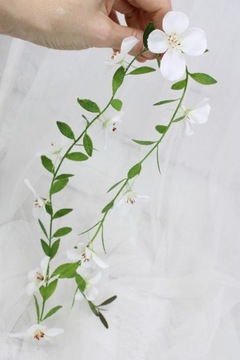 Венок для причастия для волос, цветочный венок для причастия с жасмином