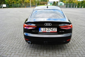 Audi A5 F5 Coupe 2.0 40 TDI 190KM 2019 Audi A5 Oryginał *Biała skóra* ASO, zdjęcie 20