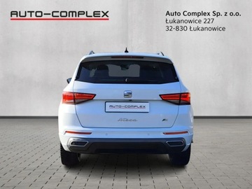 Seat Ateca SUV Facelifting 1.5 EcoTSI 150KM 2021 Seat Ateca FV 23 Salon PL Niski Przebieg 1,5 T 150 KM DSG FR 1.5 Benzyna, zdjęcie 3