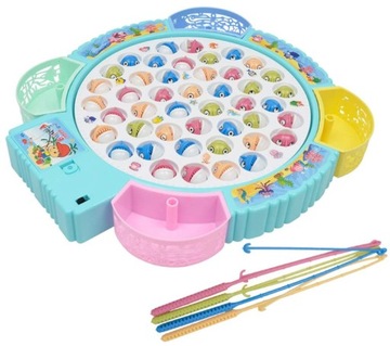 GRA ŁOWIENIE RYBEK WĘDKA RYBKI PREZENT DLA DZIECI