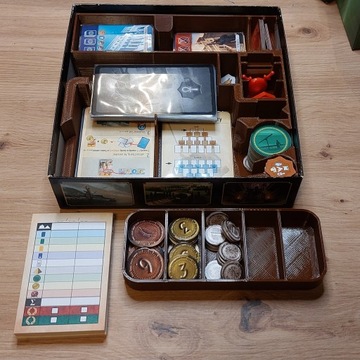 вставка-органайзер для дуэли 7 чудес света