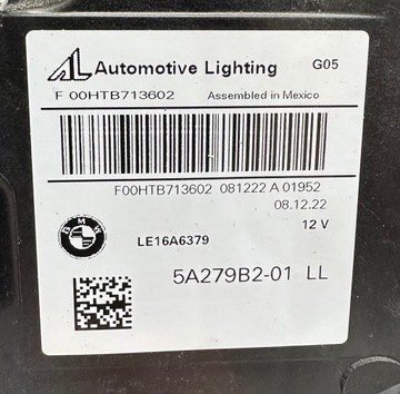 BMW X5 G05 X6 G06 MX5 SHADOW SVĚTLA PŘEDNÍ LASER