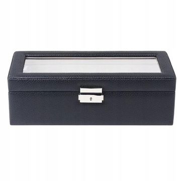 Watch Box 5 Mens Watch Organizer Biżuteryjna