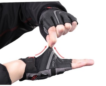 Мужские гелевые велосипедные перчатки без пальцев, дышащие для велоспорта MTB XL