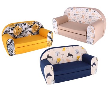 ДЕТСКИЙ МИНИ-ДИВАН ПЕННЫЙ С УЗОРАМИ